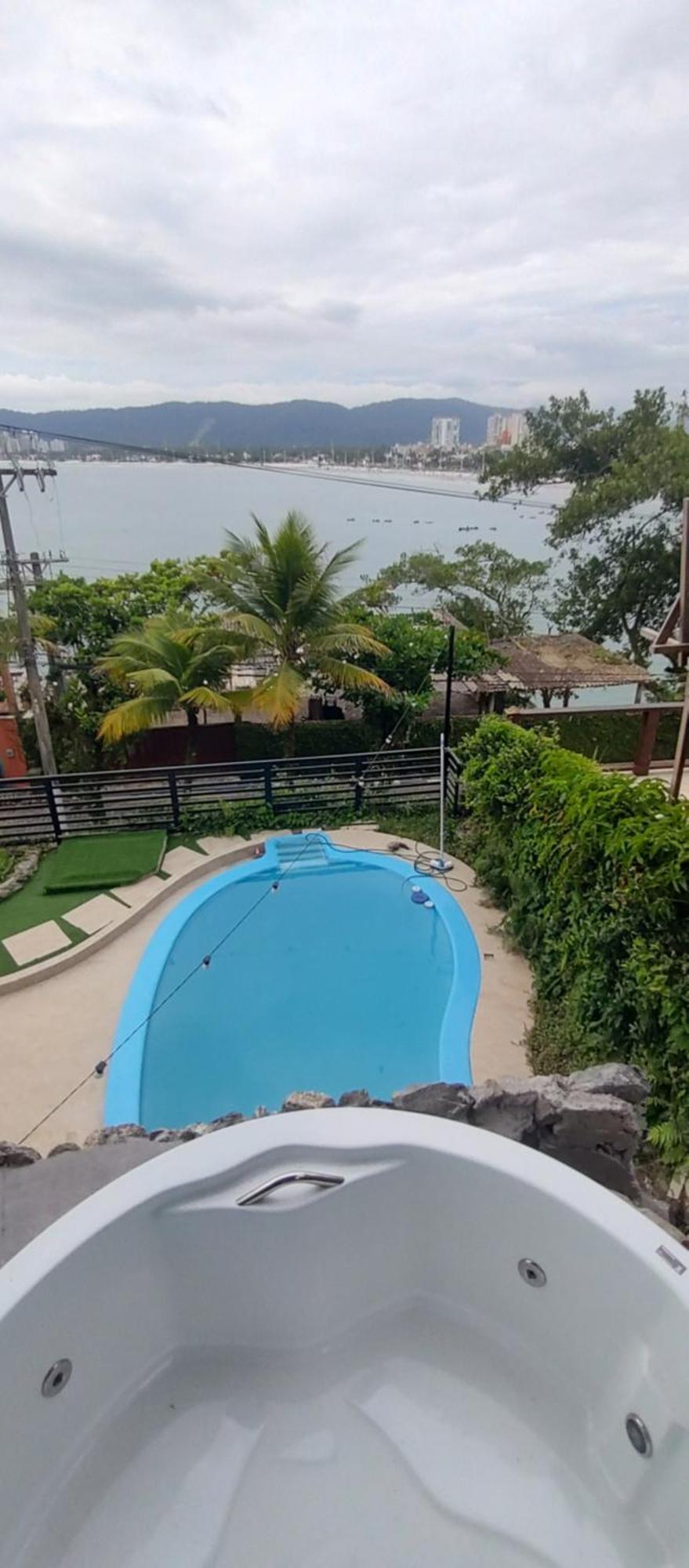 Casamar Paraiso Na Com A Vista Do Mar Dos Sonhos Piscina E Guarujá
